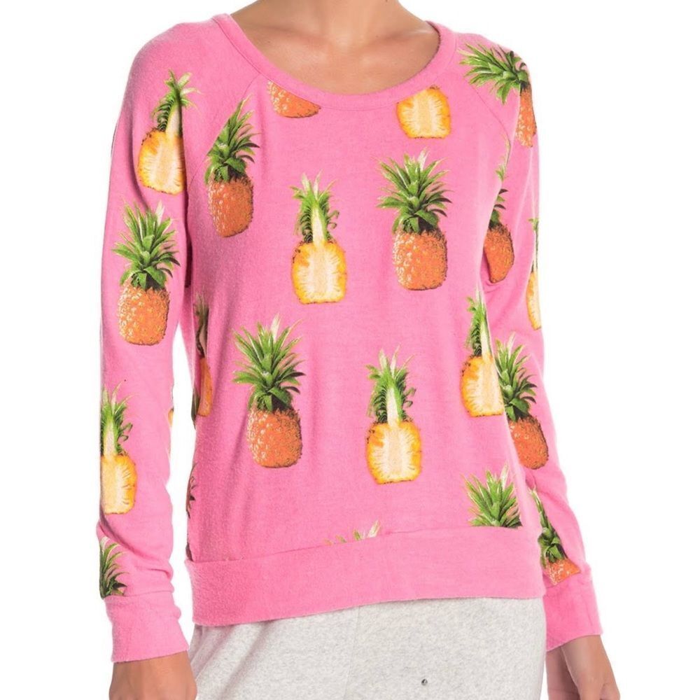 CHASER Pineapple Pink Jumper Sweater - Picture 4 of 9